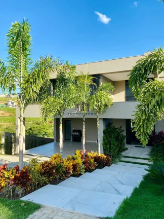 Imagem Casa moderna 4 quartos com piscina condomínio Alphaville - Vespasiano/MG