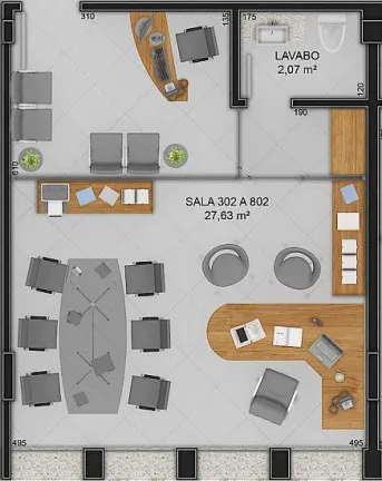 Imagem Sala Comercial à Venda, 34 m²em Centro - Criciúma