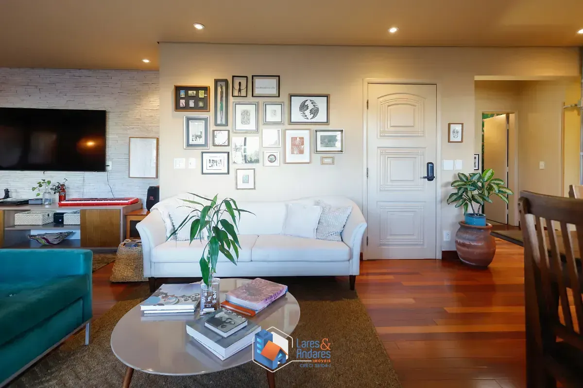 Imagem Apartamento para venda em Vila Romana com 4 quartos, sendo 3 suítes, 169m²