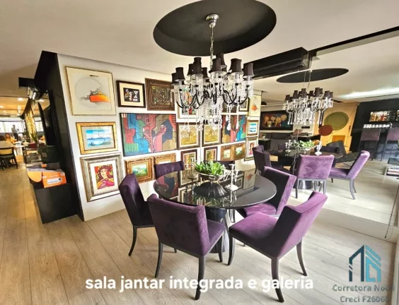 Imagem Apartamento mobiliado e decorado, com 325 m2 de área privativa, 4 quartos (2 suítes), 3 vagas Florianópolis SC