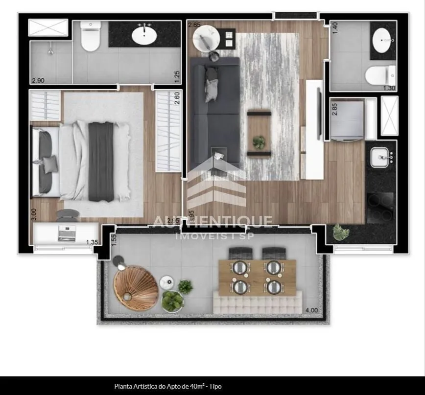 Imagem UPDATE VILA MADALENA - Apartamento no bairro Vila Madalena à venda