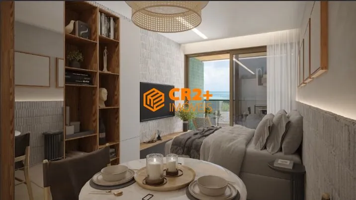 Imagem Vendo flat 1 quarto, 1 banheiro, 36 m2 em Merepe/Porto de Galinhas.