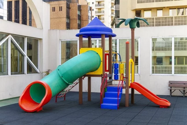 Imagem Flat disponível para venda no HB Hotels Sequóia Alphaville, com 57m², 1 dormitório e 1 vaga
