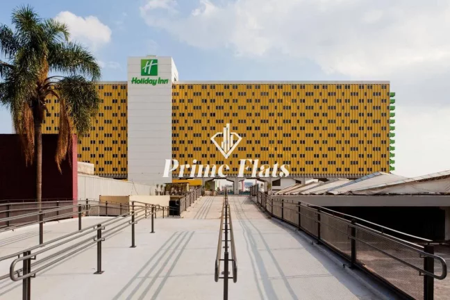 Imagem Flat disponível para venda no Holiday Inn Anhembi, com 26m², 1 dormitório e 1 vaga