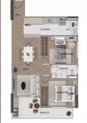 Imagem Apartamento à Venda em Aviação, Praia Grande - SP