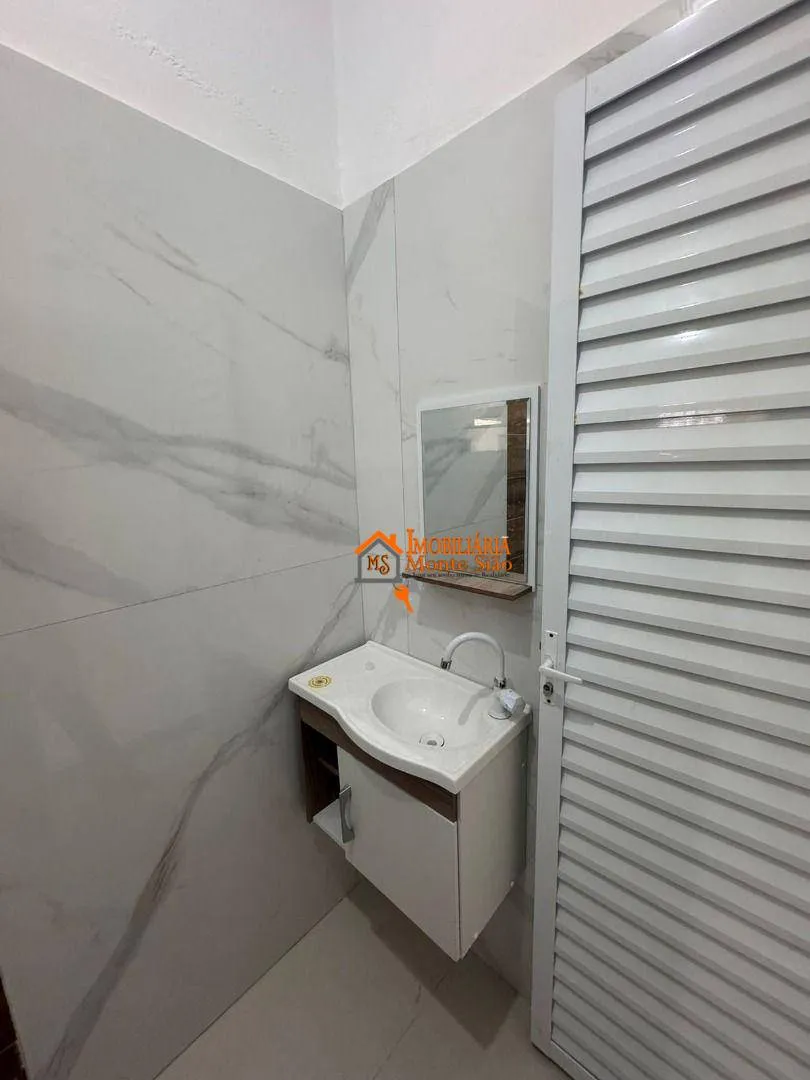 Imagem Casa com 1 dormitório para alugar, 37 m² por R$ 1.215,00/mês - Chácara Cabuçu - Guarulhos/SP