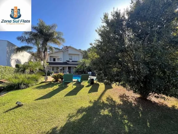 Imagem Casa Alto Padrão à Venda Na Granja Viana Com 4 Suítes e 5 Vagas