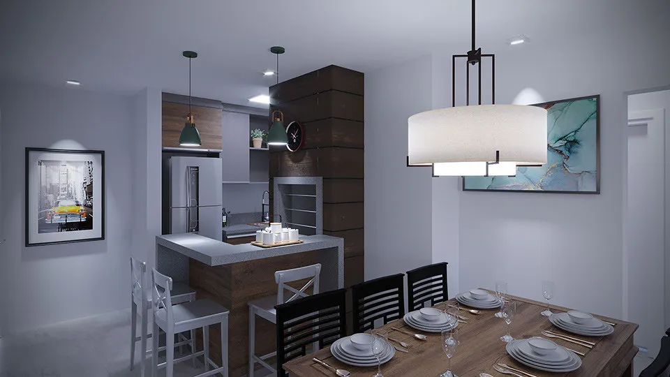 Imagem Apartamento à venda em Gramado, Av. Central, com 2 quartos, 84.69m2