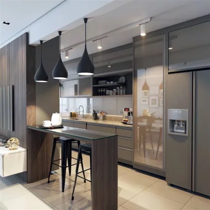 Imagem APARTAMENTO COM 123.28 m² - FORTE - PRAIA GRANDE SP