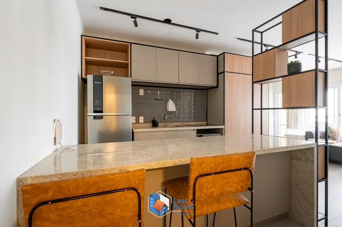 Imagem Studio para venda em Campo Belo com 1 quarto, 45m²
