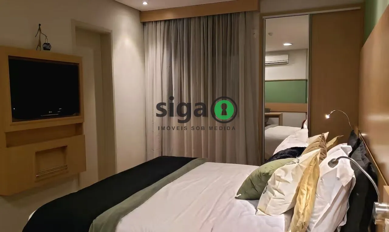Imagem Apartamento de 30m², locação por R$ 6.700 - Chacara Santo Antonio São Paulo/SP