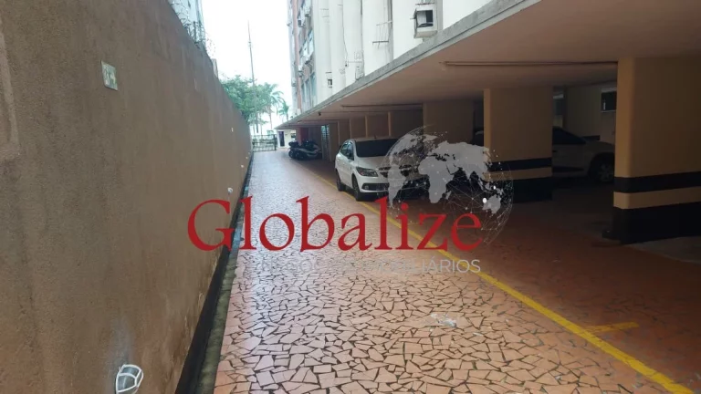 Imagem Apartamento de 1 dormitório em Santos na Aparecida(próximo ao Embaré) na avenida da praia com vagas para 2 carros e 2 motos à venda por R$ 725.000,00