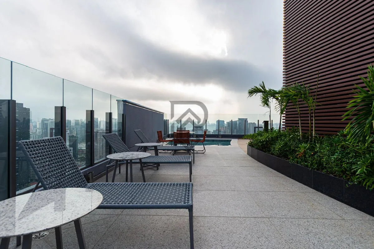 Imagem Apartamento Alto Padrão Brooklin andar alto vista livre