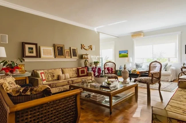 Imagem Apartamento de luxo com 3 suítes e 330m² em Higienópolis, São Paulo-SP: seu novo lar de sofisticação!