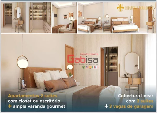 Imagem Apartamento com 2 dormitórios à venda, 108 m² por R$ 530.000,00 - Braga - Cabo Frio/RJ