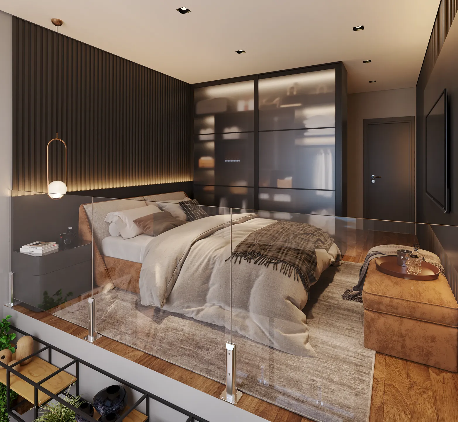 Imagem Loft à venda em Gramado, Carniel, com 1 quarto, 57.33m2