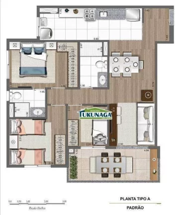 Imagem Apartamento com 2 quartos à venda, 75 m² por R$ 585.000 - Picanco - Guarulhos/SP