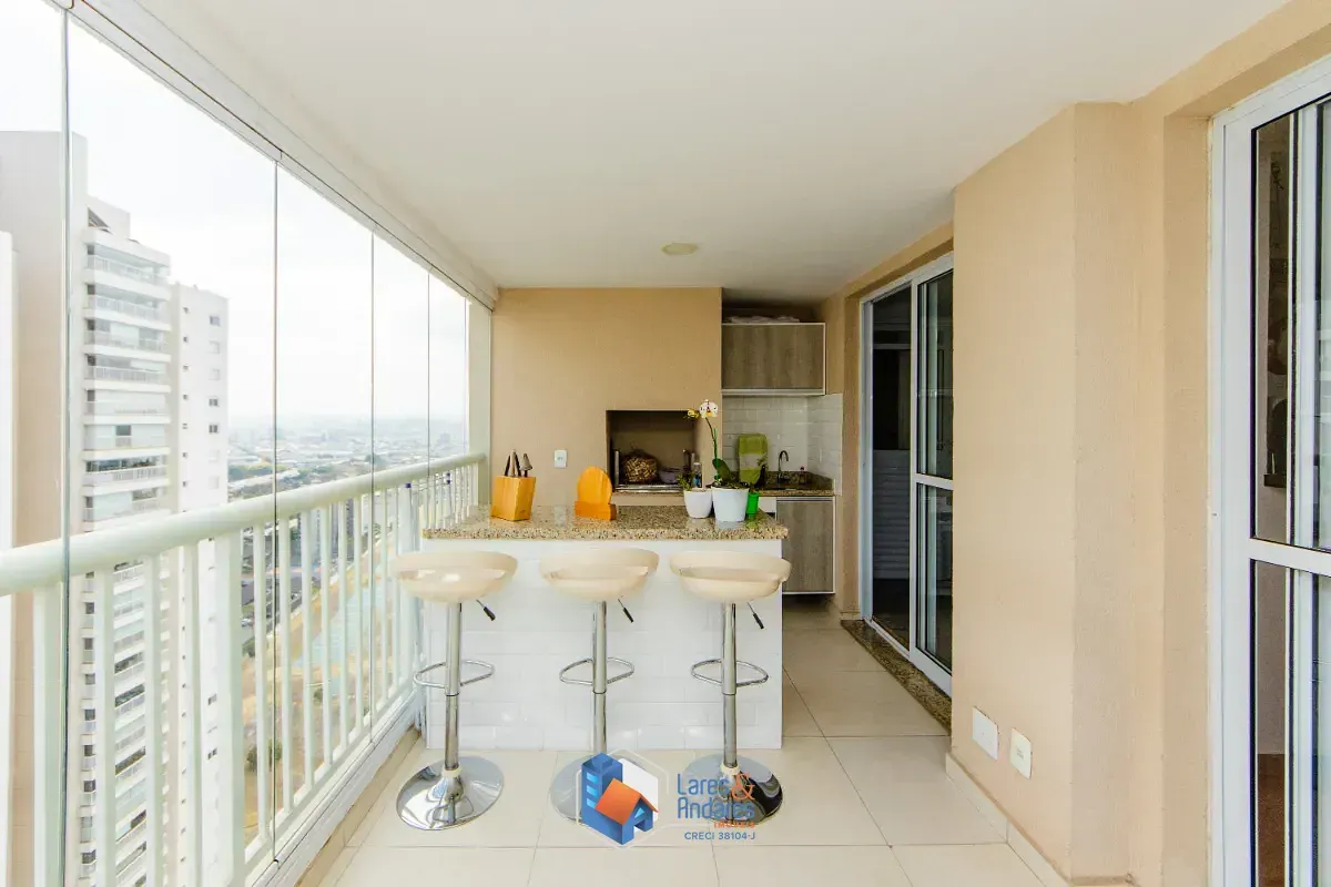 Foto do imóvel Apartamento para venda em Tatuapé com 3 quartos, sendo 2 suítes, 92m² em Rua Ivaí