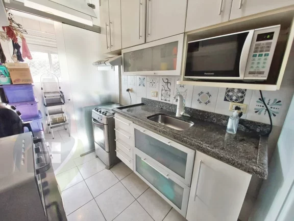 Imagem Apartamento de 2 dormitórios sendo 1 suíte, 2 banheiros, 1 vaga, com 60m² em Rudge Ramos, São Bernardo do Campo