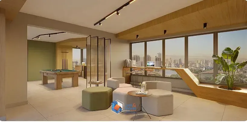 Imagem Apartamento para venda em Indianópolis com 1 quarto, sendo 1 suíte, 40m²