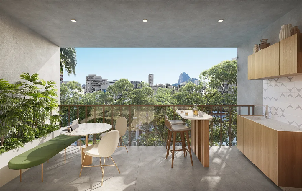 Imagem Studio a Venda no bairro Humaitá - Rio de Janeiro, RJ