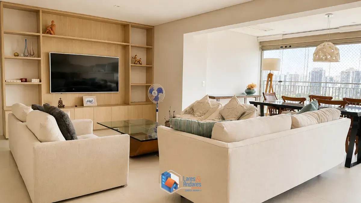 Imagem Apartamento para venda em Moema com 3 quartos, sendo 3 suítes, 149m²