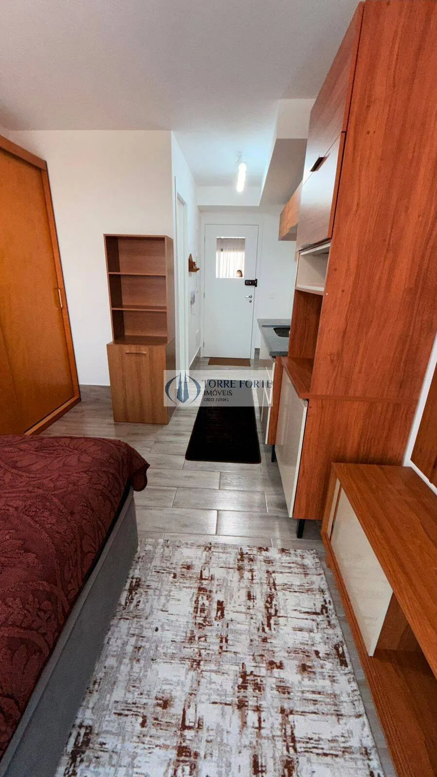 Imagem Lindo apartamento com 26 m² mobiliado e bem localizado, 400 metros do metrô
