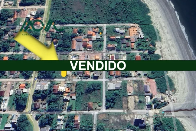 Foto do imóvel Terreno cercado, aterrado, pertinho da praia em Itapoá