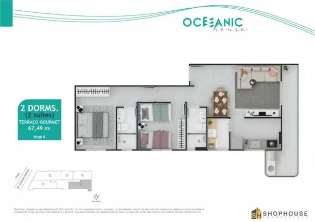 Imagem Apartamento à Venda em Maracanã, Praia Grande - SP