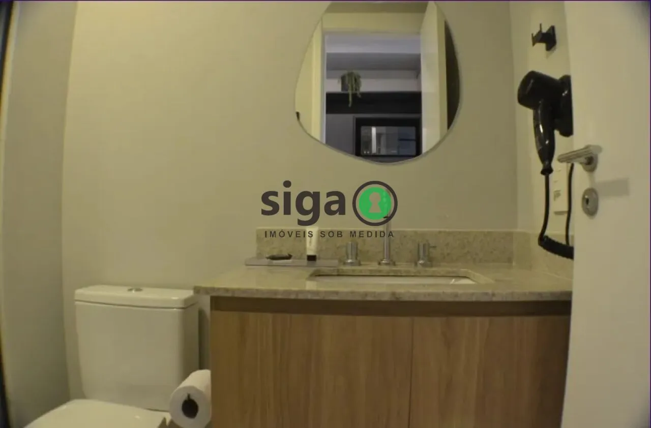 Imagem Studio mobiliado no Thera Ibirapuera | Andar alto ? Vista privilegiada ? Pronto para morar
