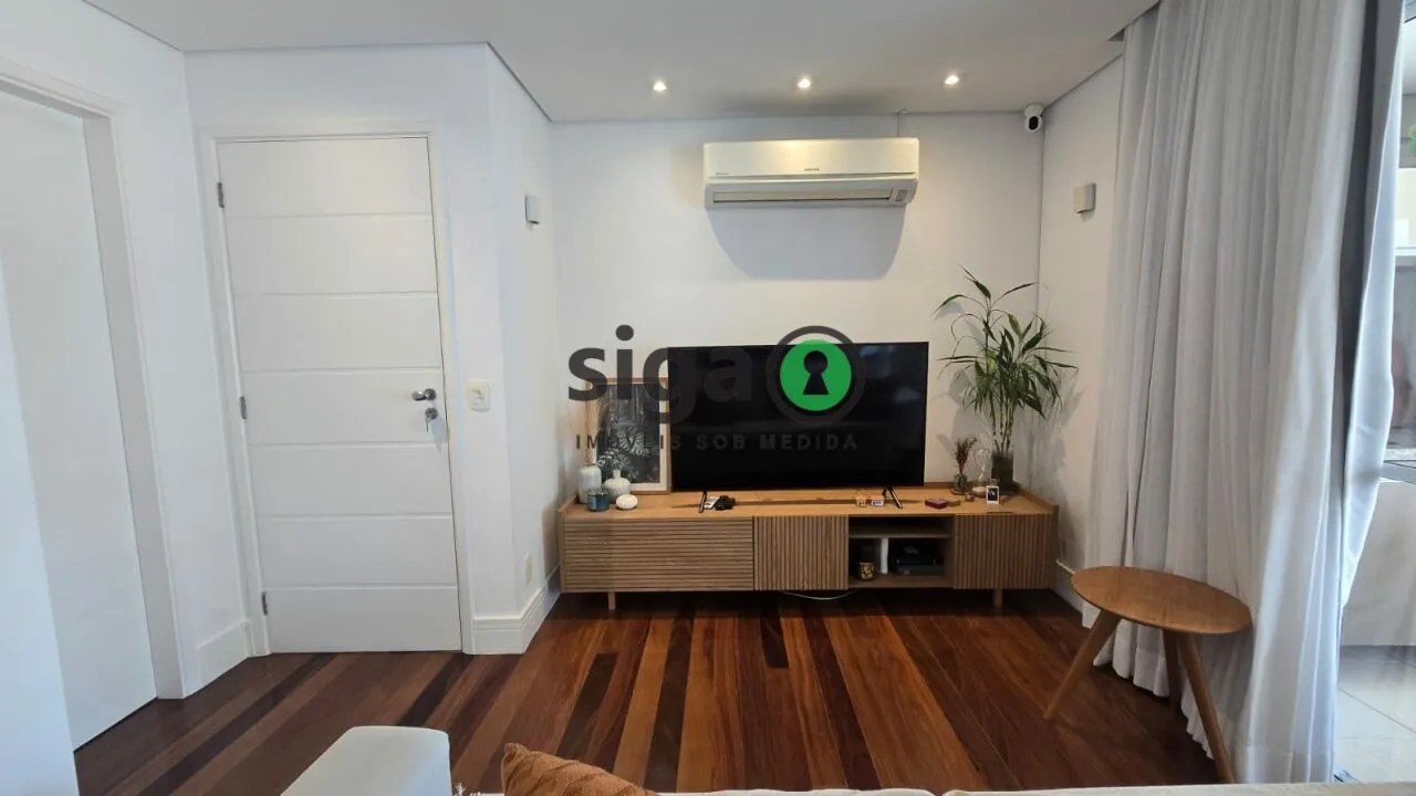 Imagem Apartamento sofisticado de 95m² no Brooklin com varanda gourmet e sol da manhã!!