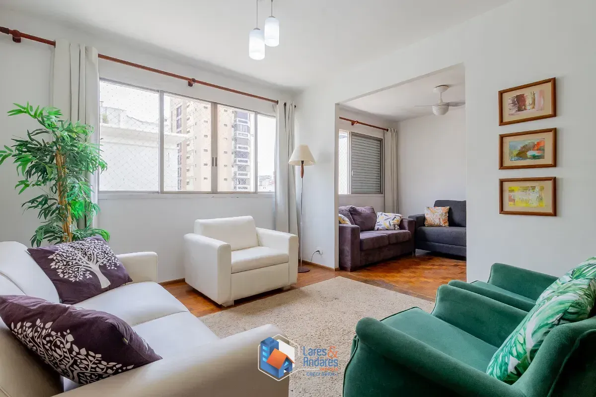 Imagem Apartamento para venda em Indianópolis com 3 quartos, sendo 1 suíte, 93m²