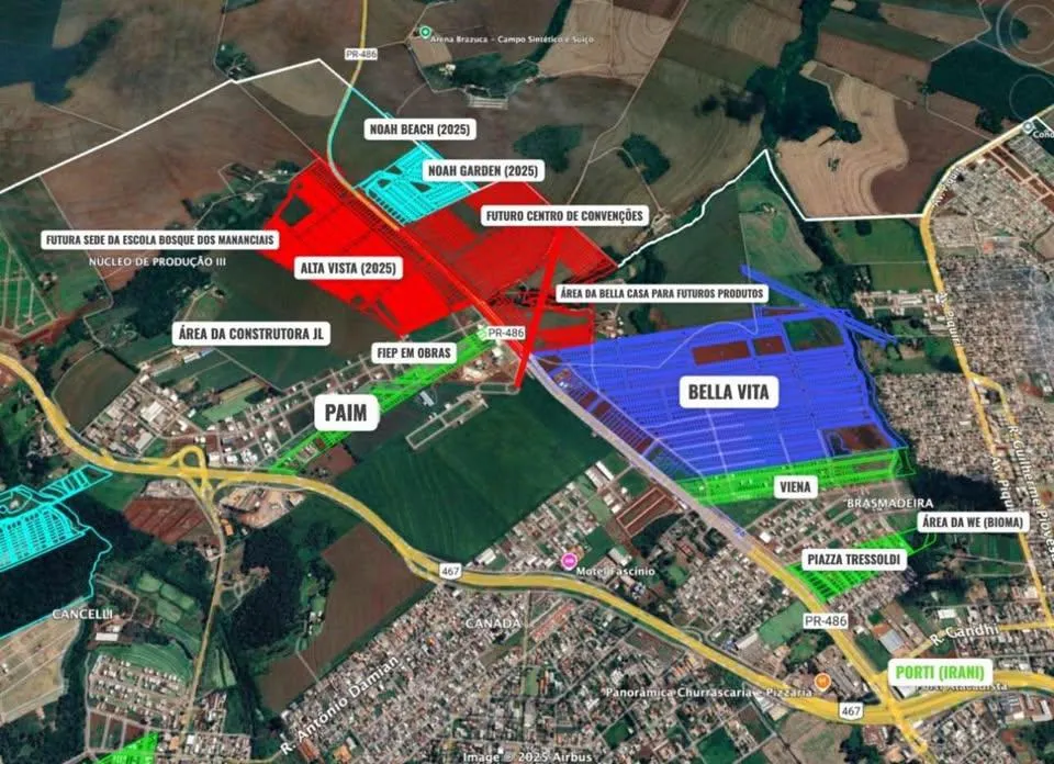 Imagem Terreno à venda em Cascavel, Loteamento Alta Vista - Lançamento!