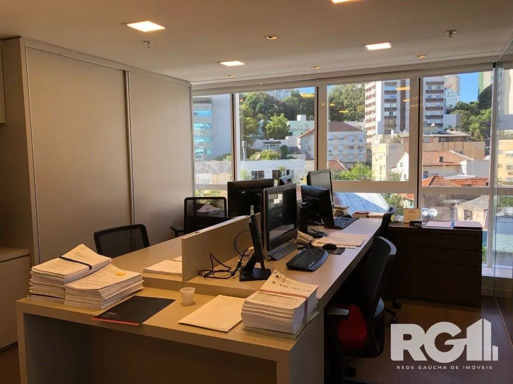 Imagem Sala para alugar totalmente mobiliada e decorada, 52 m² privativos divididos em 2 ambientes com vaga.