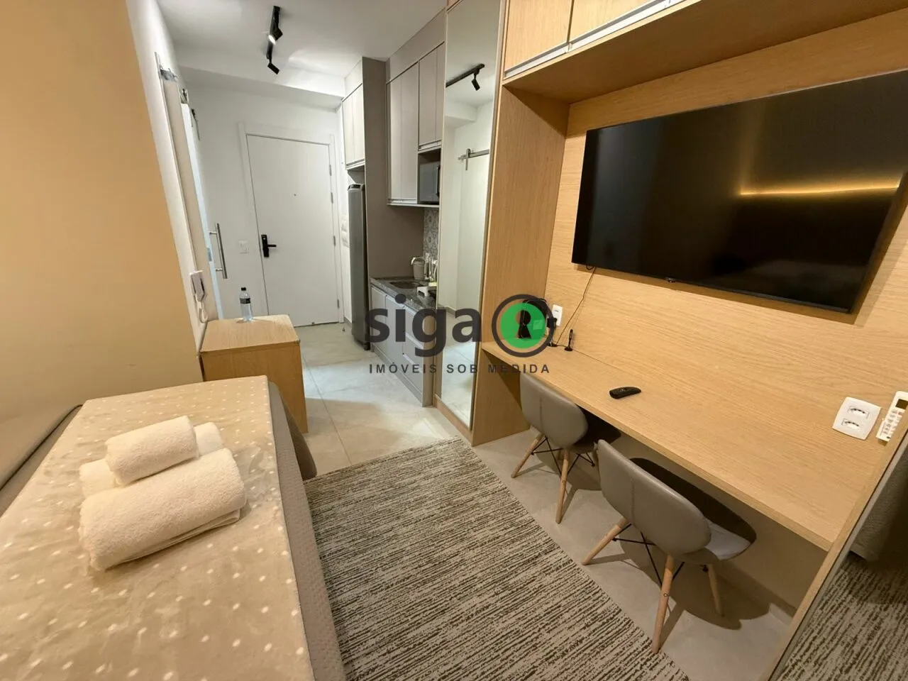 Imagem Studio Mobiliado ao Lado da Paulista e Metrô Paraíso, Pronto para Morar ou Investir.