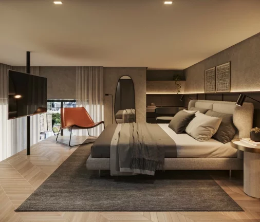 Imagem PLATEIA 19 - Studio de 24m² Próximo ao Shopping Muller : Seu Espaço, Seu Estilo