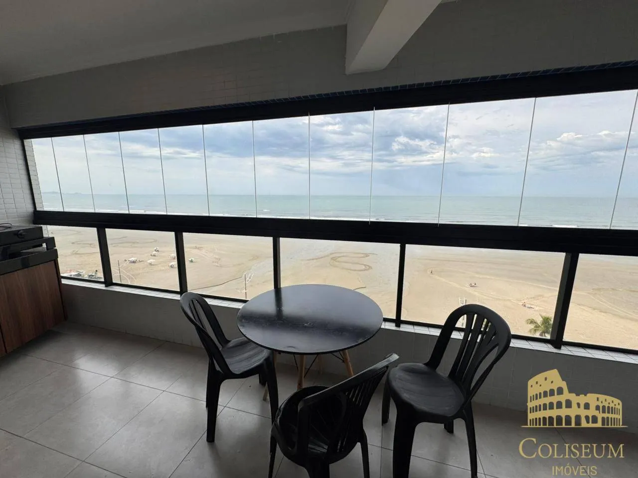 Imagem Frente Mar, Apto 2 Dorms c/1 suíte, mobiliado, 1 vaga, lazer copmpleto - Baln Maracanã