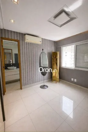 Imagem Apartamento mobiliado com 3 dormitórios à venda, 168 m² por R$ 1.600.000 - Setor Oeste - Goiânia/GO