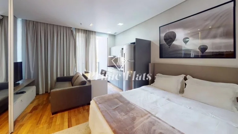Imagem Flat disponível para locação no FL Residence, com 35m², 1 dormitório e 2 vagas de garagem