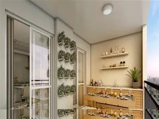 Imagem Viva com conforto e estilo no Condomínio Camino Belém: Apartamento de 2 quartos e 1 suíte à venda em São Paulo-SP!