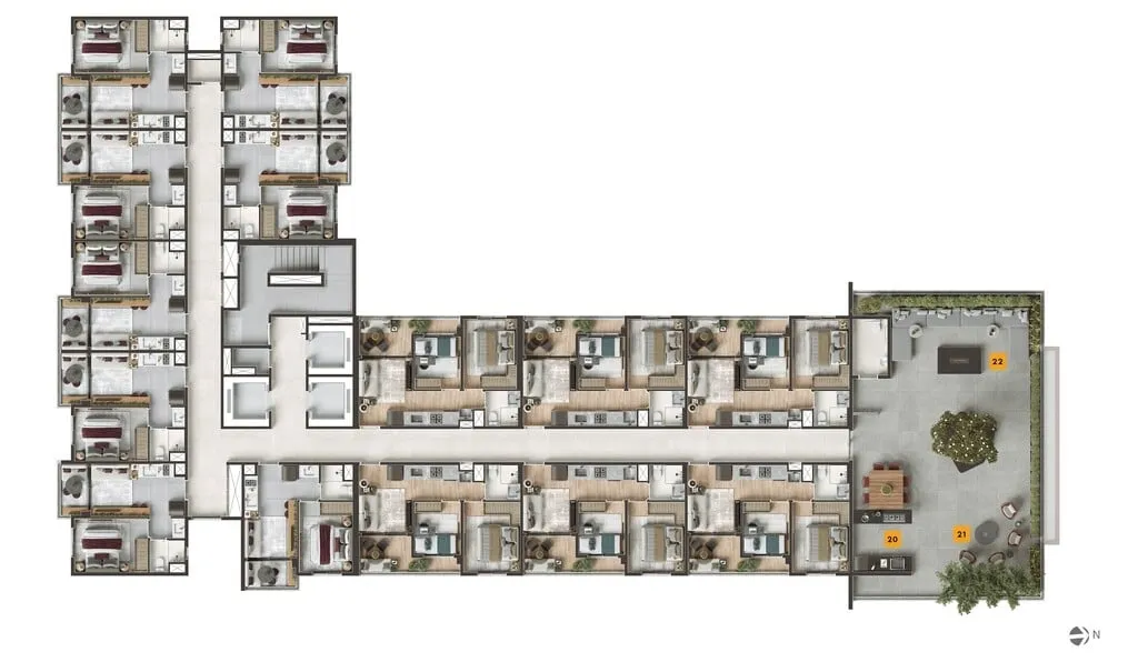 Imagem O Today Saúde é uma excelente opção para quem deseja comprar um apartamento com preço acessíve...