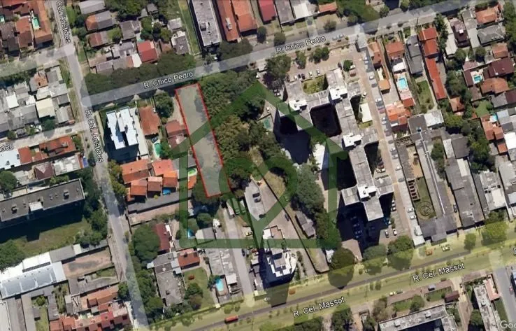 Imagem Terreno localizado a 350 metros da Wenceslau Escobar e a 200 metros da Cel. Massot. Terreno com 22 x...