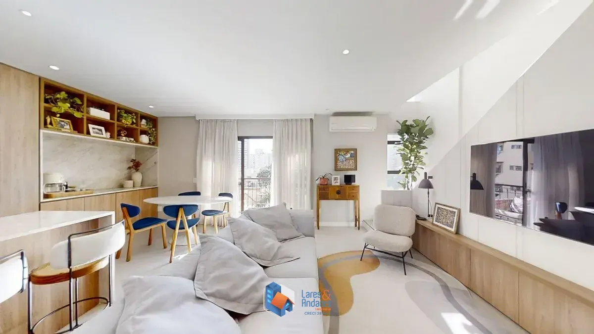 Imagem Duplex para venda em Moema com 2 quartos, sendo 1 suíte, 94m²