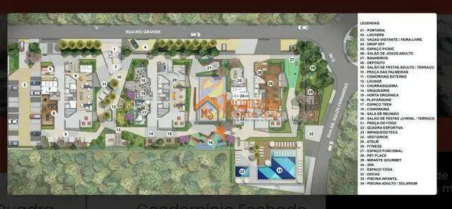 Imagem Apartamento com 1 dormitório à venda, 43 m² por R$ 388.700,00 - Vila Rosália - Guarulhos/SP