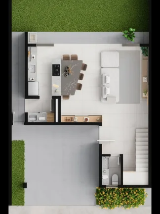 Imagem Surya By Palme - Condominio Fechado De Sobrados De 129 E 174 M² A 6min Do Flamboyant
