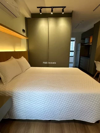 Imagem Apartamento à venda em São Paulo-SP, bairro Santa Cecília - 1 quarto, 1 sala, 1 banheiro - 23m²
