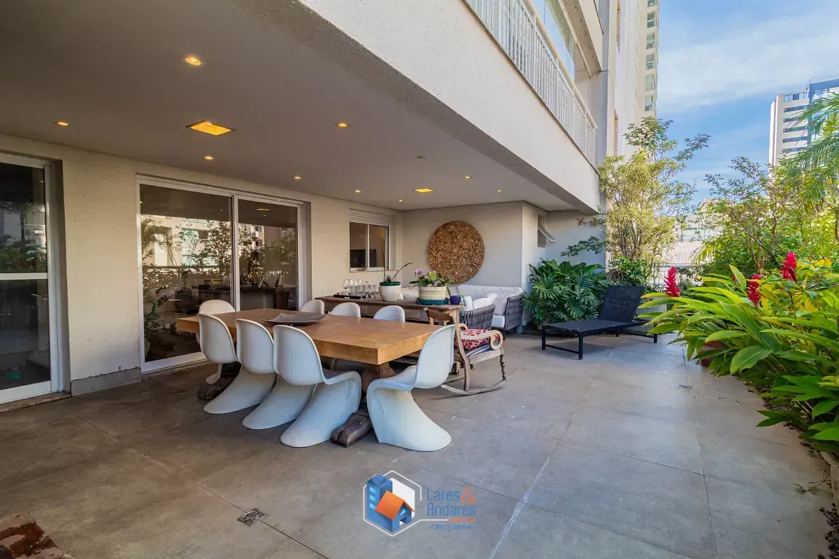 Imagem Apartamento garden para venda em Vila Alexandria com 3 quartos, sendo 3 suítes, 220m²
