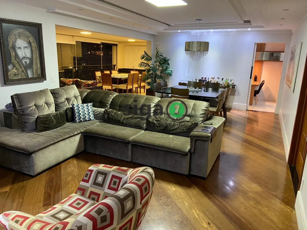 Imagem Apartamento para locação, 190m² com 4 dormitórios no Jardim Marajoara