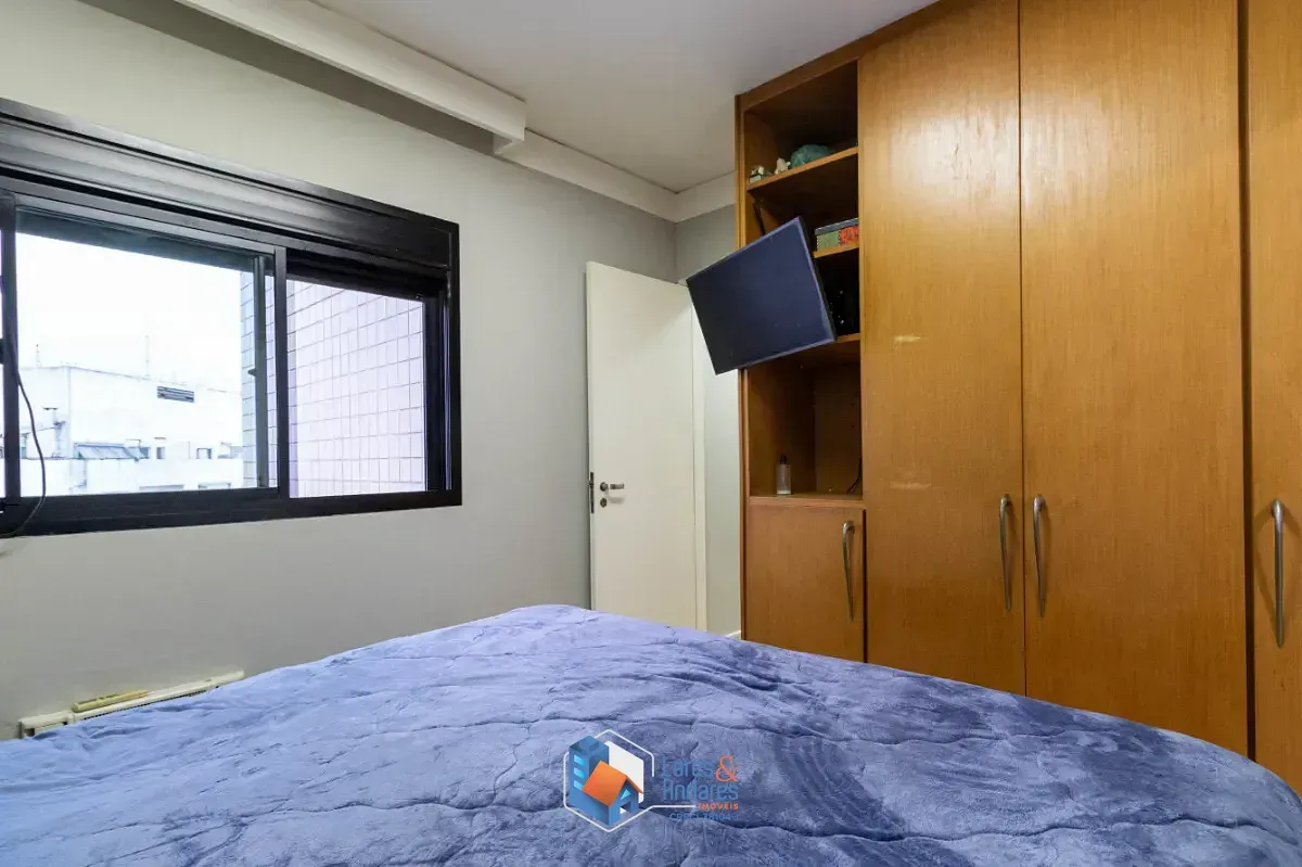 Imagem Flat para venda em Paraíso com 2 quartos, sendo 1 suíte, 59m²