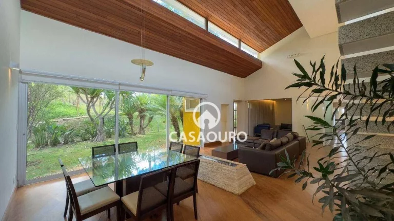 Imagem Casa com 4 suítes à venda, 397 m² por R$ 3.499.000,00 - Alphaville - Lagoa dos Ingleses - Nova Lima/MG